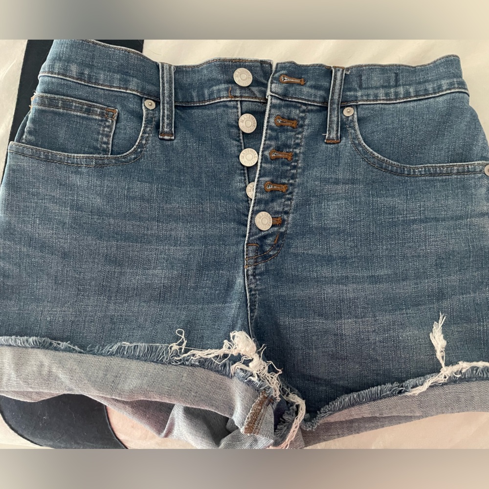 Madewell High Rise Denim Shorts 26